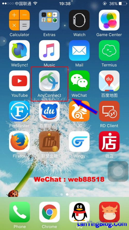 IOS iphone/ipad Cisco AnyConnect (ENGLISH) - 蓝鹰网络 - 蓝鹰网络