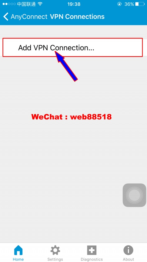 IOS iphone/ipad Cisco AnyConnect (ENGLISH) - 蓝鹰网络 - 蓝鹰网络