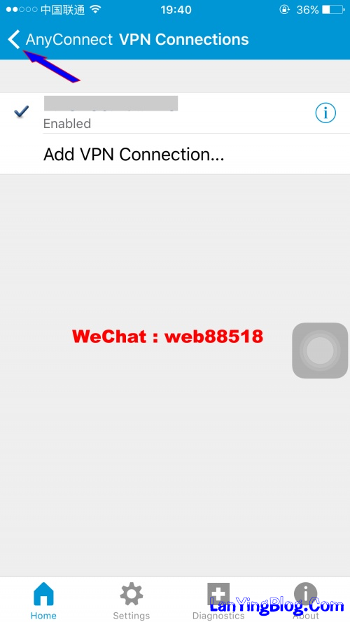 IOS iphone/ipad Cisco AnyConnect (ENGLISH) - 蓝鹰网络 - 蓝鹰网络